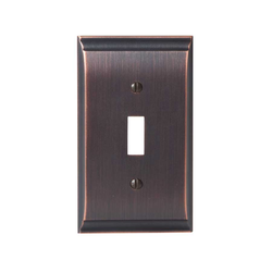 Candler One Toggle Wall Plate Oil Rubbed Bronze