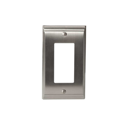 Candler One Rocker Wall Plate Satin Nickel