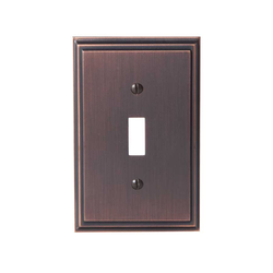 Mulholland One Toggle Wall Plate Oil Rubbed Bronze