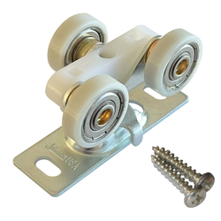 Johnson Hardware Heavy-Duty Ball Bearing Hangers, Required Tracks Sold Seperately, 200lbs Sold Per Pair