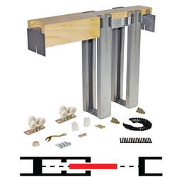 1500 Series Pocket Door Frame and Hardware Set 125lbs