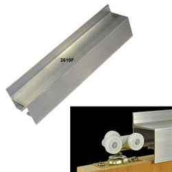 72 inch Wall Mount Fascia Single Door Track-Aluminum