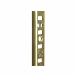 KV #255 Steel Pilaster Strip-Brass 72"