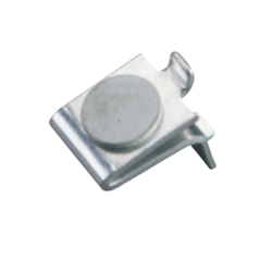 #256 Shelf Support, Zinc W Cushion Per Hundred