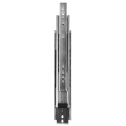 Knape and Vogt 8900P 30" Length Extra Heavy Duty Side-Mounted Slide, 500 lb. Maximum Load Rated, 38mm (1-1/2") Overall Side Space Required, Zinc