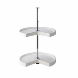 2 Shelf Kidney 18"- White
