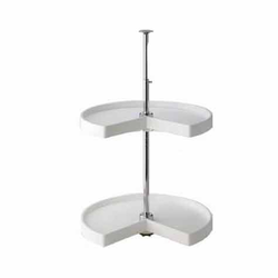 2 Shelf Kidney 28"- White