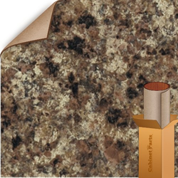 Woodstock Granite Textured Finish 5 ft. x 12 ft. Countertop Grade Laminate Sheet