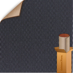 Basic Black Hautelink Textured Finish 4 ft. x 8 ft. Countertop Grade Laminate Sheet