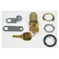 Cam Lock Keyed Alike, Bright Brass (Not Master Keyed)