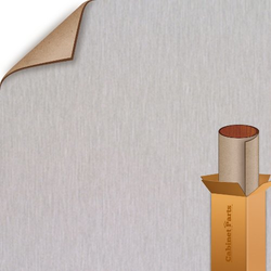 14% OFF Silver Alu MetalX Textured Finish 4 ft. x 8 ft. Vertical Grade Laminate Sheet