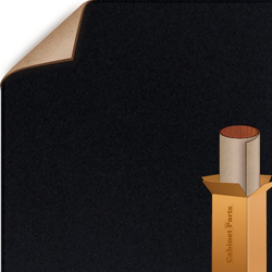 Jett Black Textured Finish 4 ft. x 8 ft. Vertical Grade Laminate Sheet