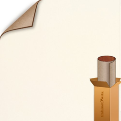 Mallow White Textured Finish 4 ft. x 8 ft. Vertical Grade Laminate Sheet