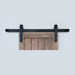 Designer Barn Door Rolling Hardware and 7 feet Track Smooth Iron