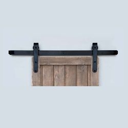 Designer Barn Door Rolling Hardware and 8 feet Track Smooth Iron