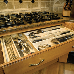 7% OFF 60 Inch Long Universal Drawer Insert Kit with 6 Assembled Inserts and 1 Trimmable Filler