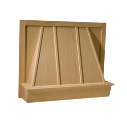 36 inch Wide Omega Series Canopy Range Hood-Hickory