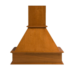 30 Inch Width Straight Signature Range Hood (Wall Mount Chimney Sold Separately), Cherry