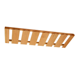 18X12 Maple Stemware Rack