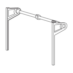  Tambour Door Spring Tension Track System for Face Frame Cabinet Construction, 36 Inch Maximum Opening Width, 17-1/2 Inch Height, Almond 