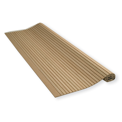 9% OFF Flat Style Flexible Wood Veneer Tambour Sheet, Slat Length 47-1/2 Inch x 24 Inch Height, 1/2 Inch Slat Width x 7/32 Inch Thick, Unfinished Cherry