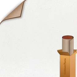 White Fiesta Pionite Laminate 4X8 Vertical Suede