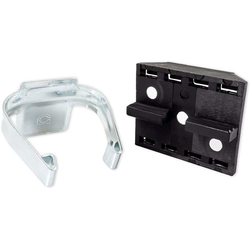 Toe Kick 2 Finger Clip, Groove Mount