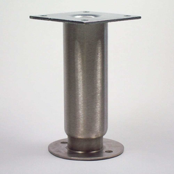 30% OFF 6 Inch (152.4 mm) Height x 2 Inch (50.8mm) Diameter Heavy Duty Counter Legs, Brushed Stainless Steel