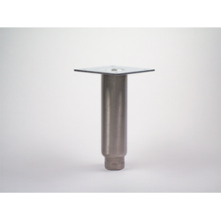 Heavy Duty Stainless Steel Equipment Leg, 6 Inch x 1- 5/8 Inch, 1-7/16 Inch