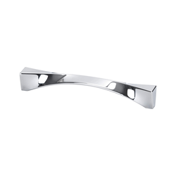 Spiral Pull 6-5/16 inch Center to Center Polished Chrome
