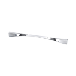 Spiral Pull 12-5/8 inch Center to Center Polished Chrome