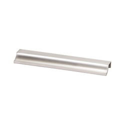 Scoop Pull 6-5/16 inch Center to Center Brushed Nickel