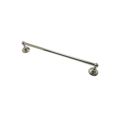 24 inch Single Towel Bar Polished Nickel