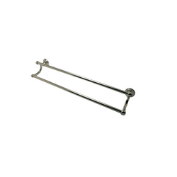 24 inch Double Towel Bar Polished Nickel