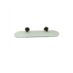 Oval Glass Shelf Kit Oil Rubbed Bronze