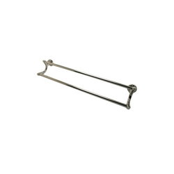 24 inch Double Towel Bar Polished Nickel