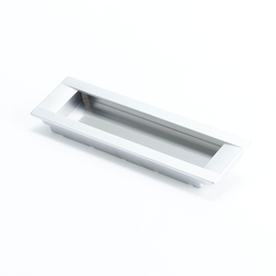Seize 6-5/16 Inch Center to Center Dull Chrome Cabinet Pull