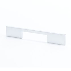 I-Spazio 5-1/16 Inch Center to Center Dull Chrome Cabinet Pull