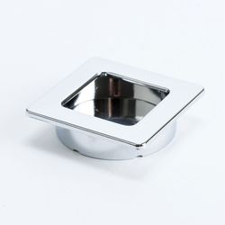 Stylus 1-7/8 Inch Diameter Polished Chrome Recess Pull