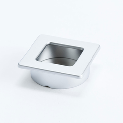 Stylus 1-1/2 Inch Diameter Dull Chrome Recess Pull