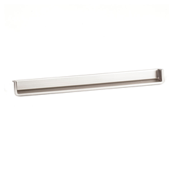 Recess 7-1/16 Inch Length Satin Nickel Recess Pull