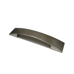 Lift 6-5/16 Inch Center to Center Brushed Nickel Cabinet Pull