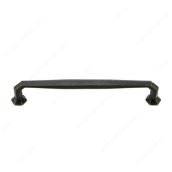 Traditional Cast Iron 8 Inch Center to Center Florentine Bronze Cabinet Pull
