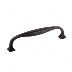 Grace 6-5/16 Inch Center to Center Brushed Oil-Rubbed Bronze Cabinet Pull