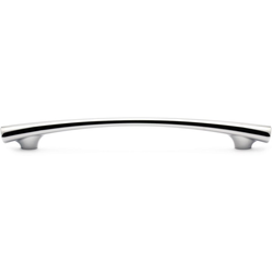 Abstract 8-13/16 Inch Center to Center Chrome Cabinet Pull