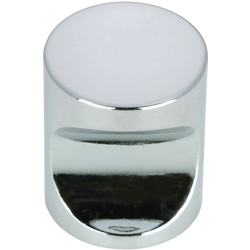 Contemporary 25/32 Inch Diameter Knobs with Chrome Finish