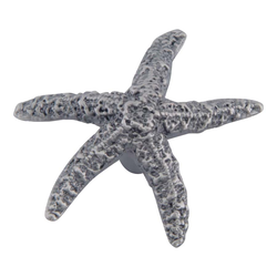 Sea 2 Inch Diameter Pewter Cabinet Knob