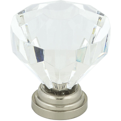 10% OFF Eclectic 1-1/4 Inch Diameter Knobs with Clear Nickel Finish