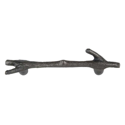Twig 3 Inch Center to Center Iron Cabinet Pull