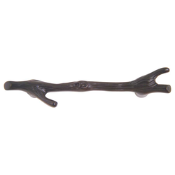 Twig 3 Inch Center to Center Aged Bronze Cabinet Pull